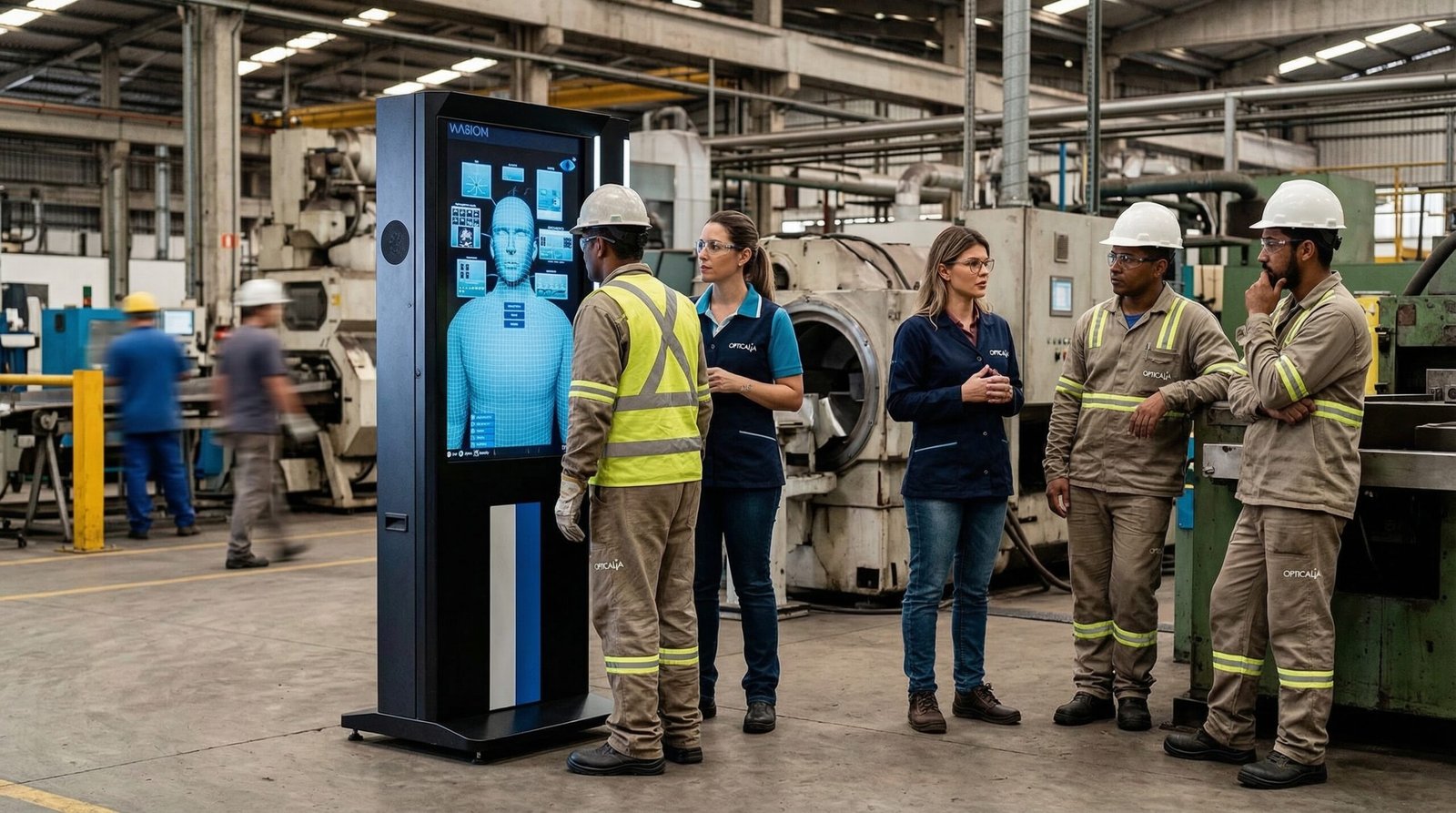 Tecnologia em óculos de segurança